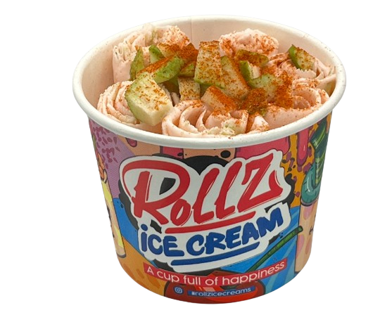 Guava rolled ice cream