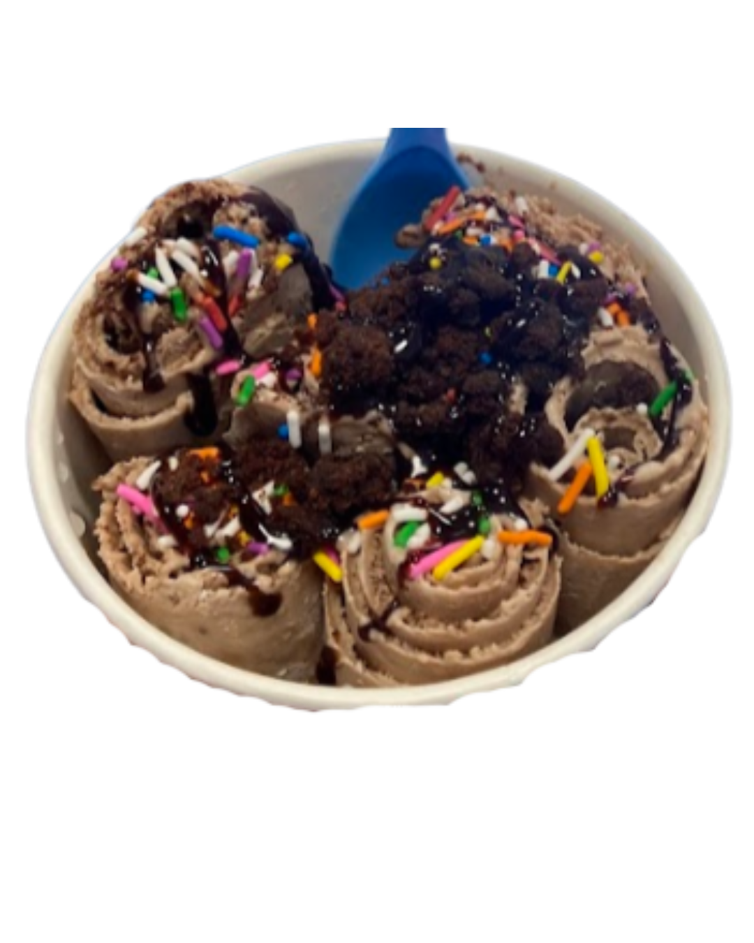 Oreo Cheesecake rolled ice cream